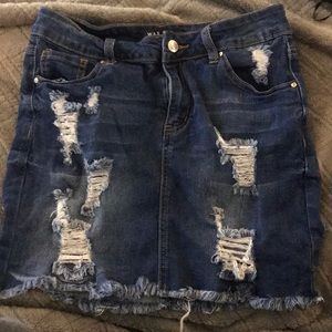 Jean skirt